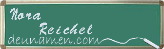Nora Reichel Visitenkarte